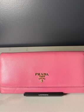Prada Pink  Wallet
